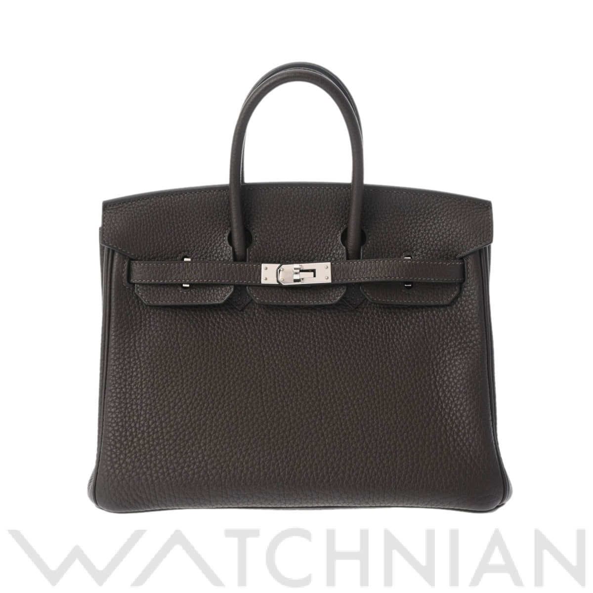 エルメス バーキン 25 ショコラ/パラジウム金具 トゴ レディース バッグ 【中古】【bag】