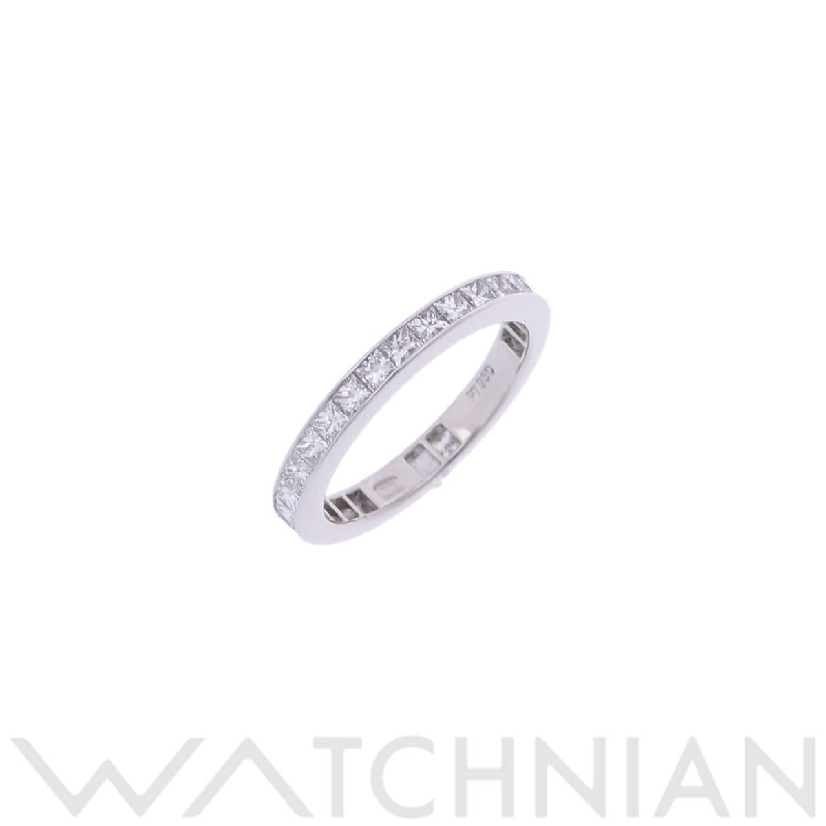 ハリー ウィンストン チャネルセッティング リング シルバー Pt950プラチナ レディース ジュエリー 【中古】【jewelry】