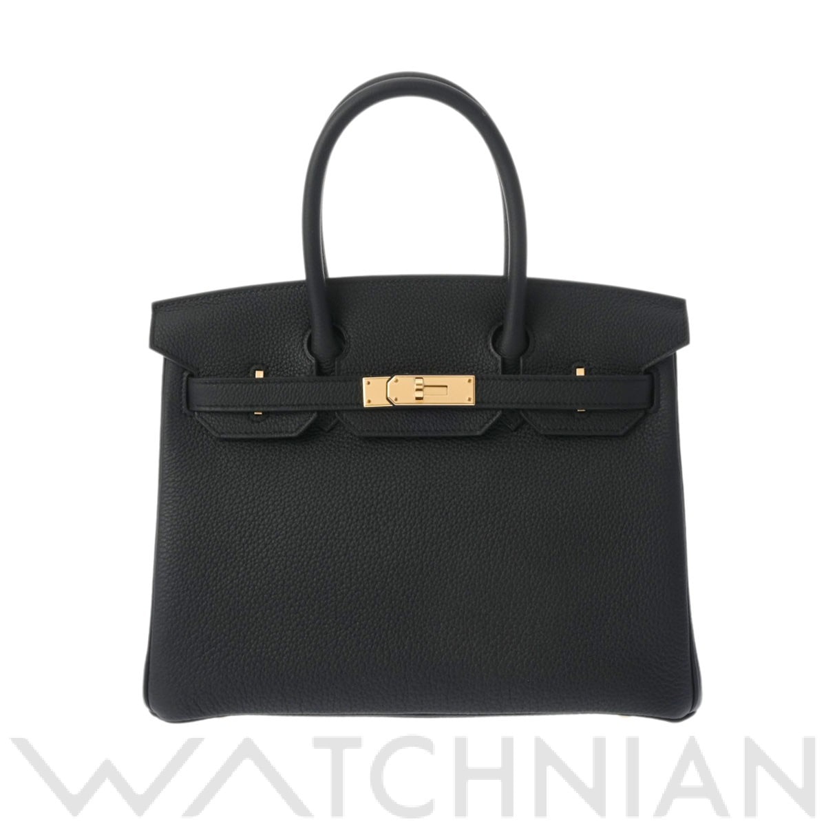 エルメス バーキン 30 ブラック/ゴールド金具 トゴ レディース バッグ 【新品】【bag】
