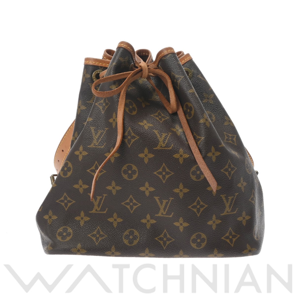 ルイ ヴィトン モノグラム プチノエ ブラウン M42226 モノグラムキャンバス レディース バッグ 【中古】【bag】