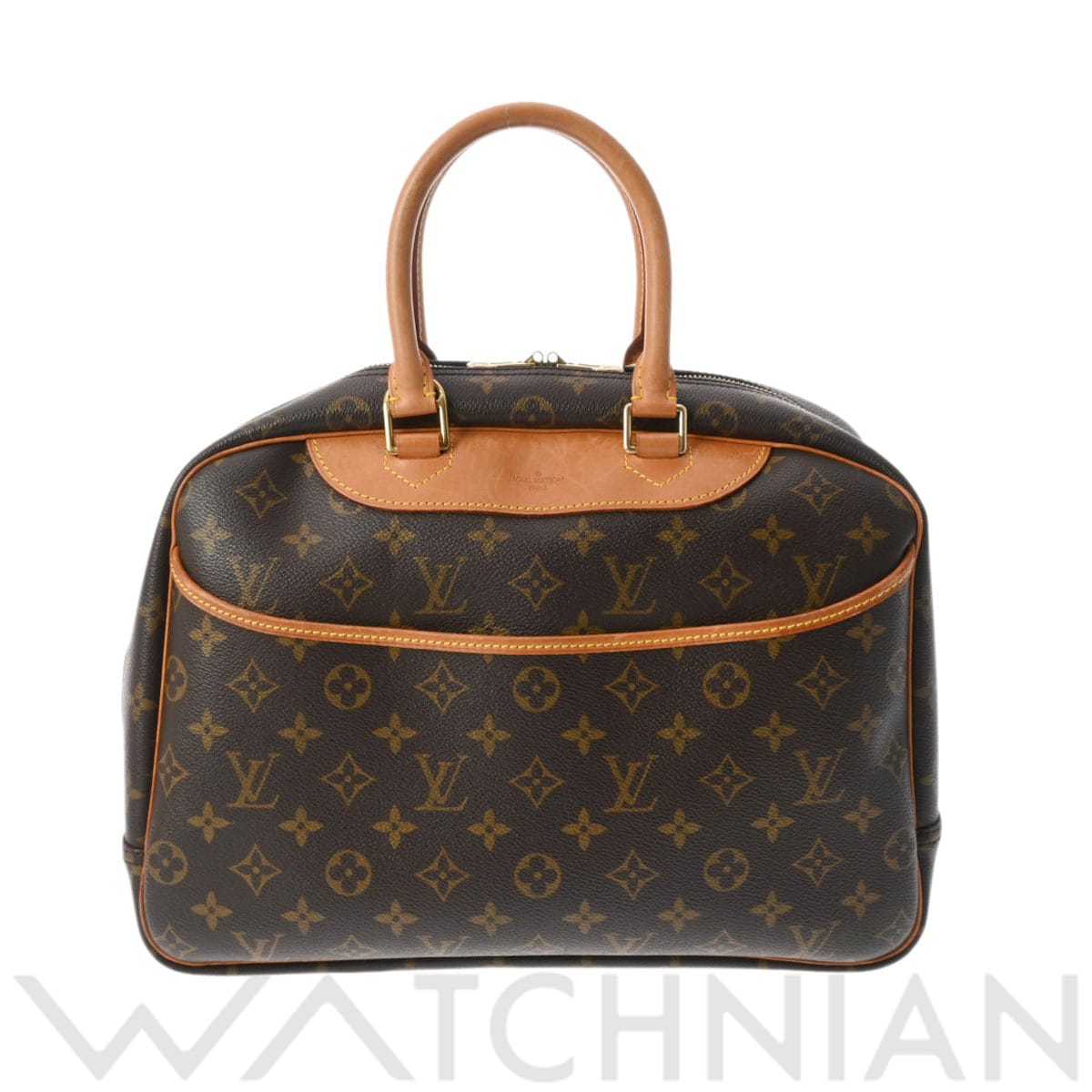 ルイ ヴィトン モノグラム ドーヴィル ブラウン M47270 モノグラムキャンバス レディース バッグ 【中古】【bag】