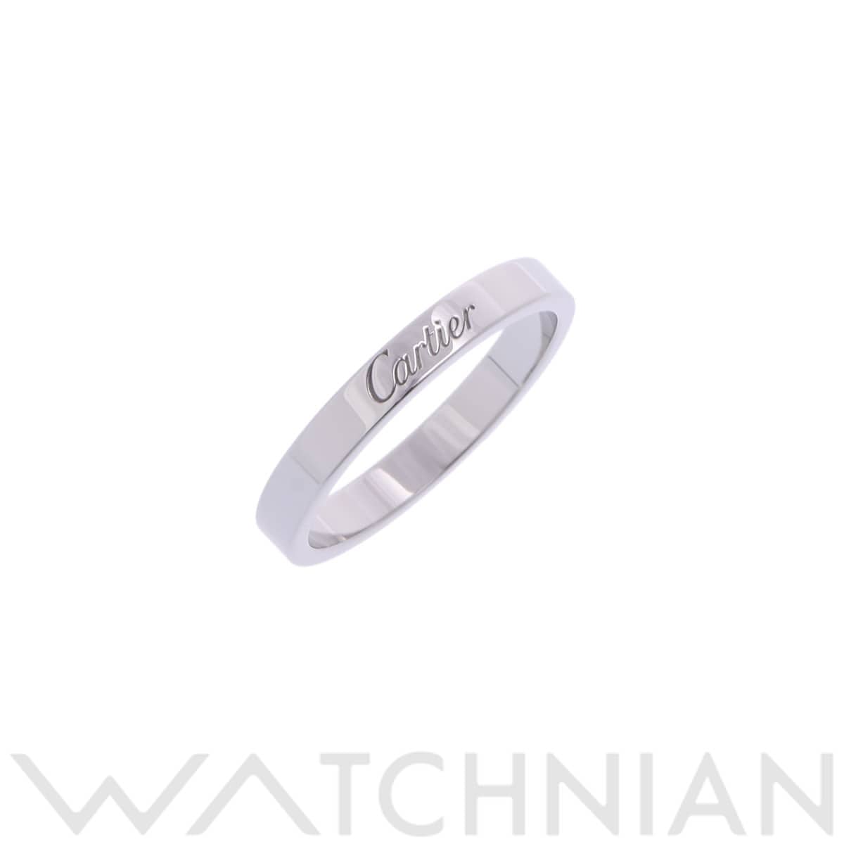 カルティエ Cドゥカルティエ ウェディングリング #56 シルバー Pt950プラチナ レディース ジュエリー 【中古】【jewelry】
