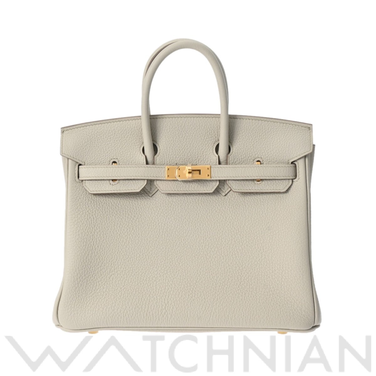 エルメス バーキン 25 ヴェルソ ベトン/ゴールド金具 トゴ レディース バッグ 【未使用】【bag】