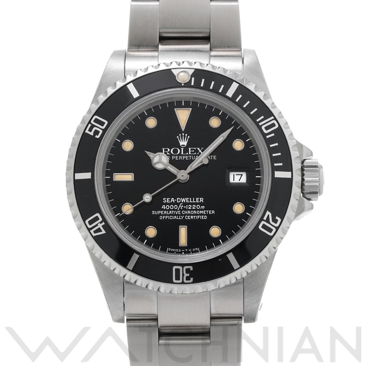 ロレックス シードゥエラー 16600 ブラック メンズ 時計 【中古】【wristwatch】
