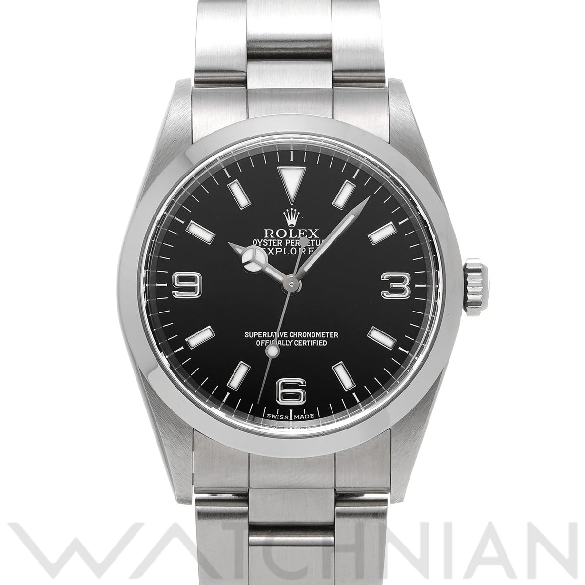 ロレックス エクスプローラー 14270 ブラック メンズ 時計 【中古】【wristwatch】