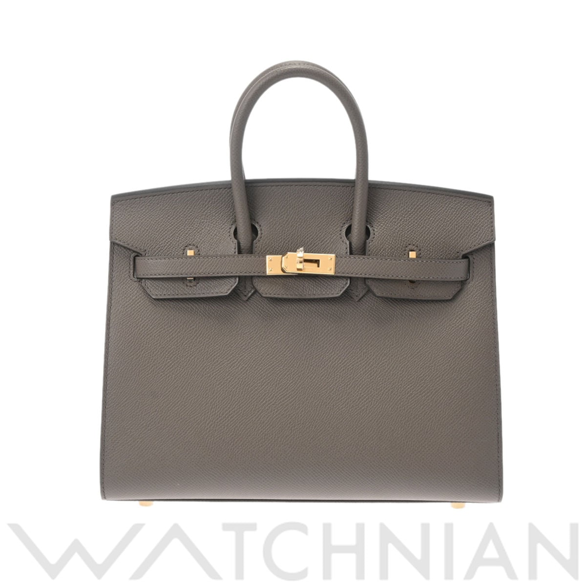 エルメス バーキン 25 セリエ エタン/ゴールド金具 ヴォーエプソン レディース バッグ 【未使用】【bag】