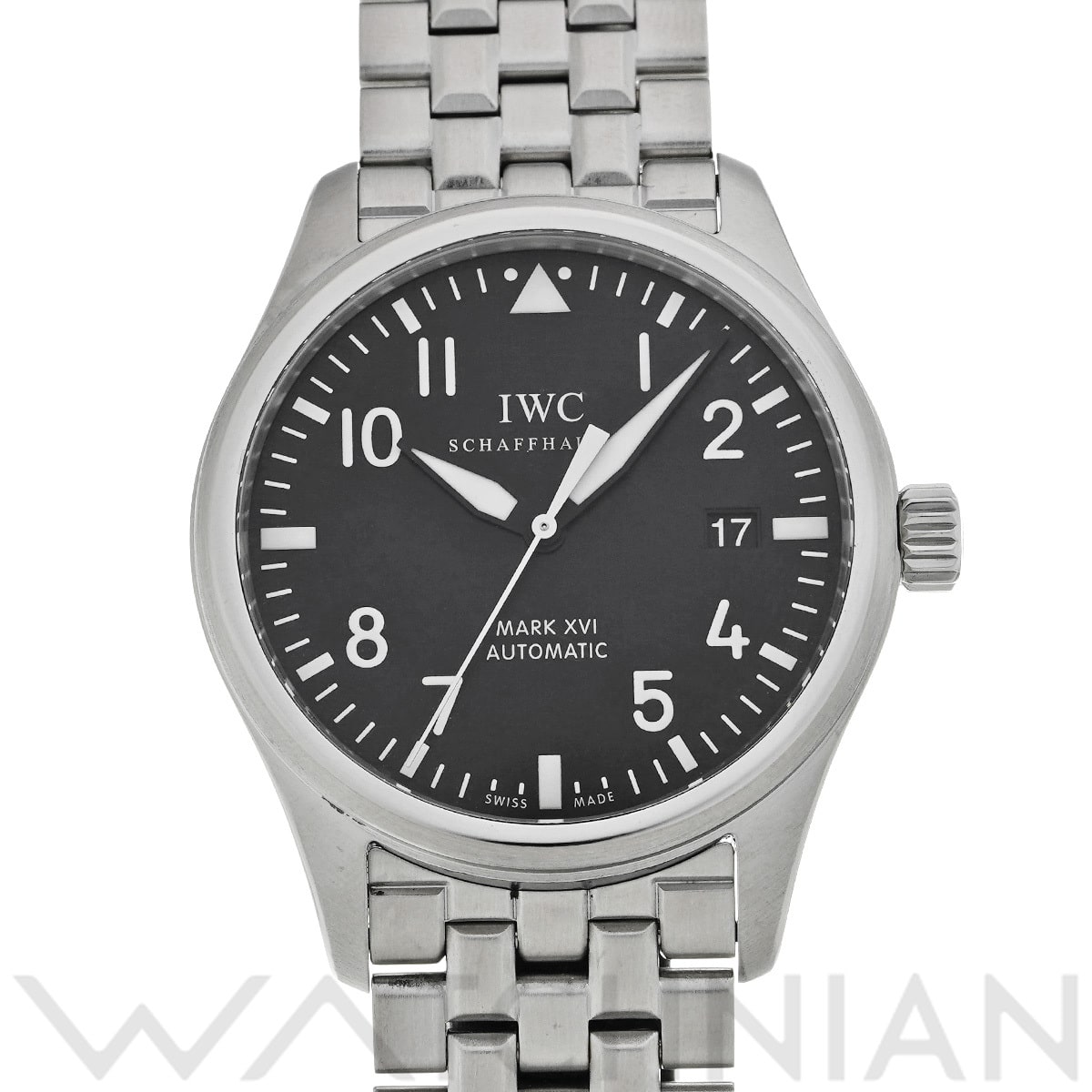 IWC パイロットウォッチ マーク XVI IW325504 ブラック メンズ 時計 【中古】【wristwatch】