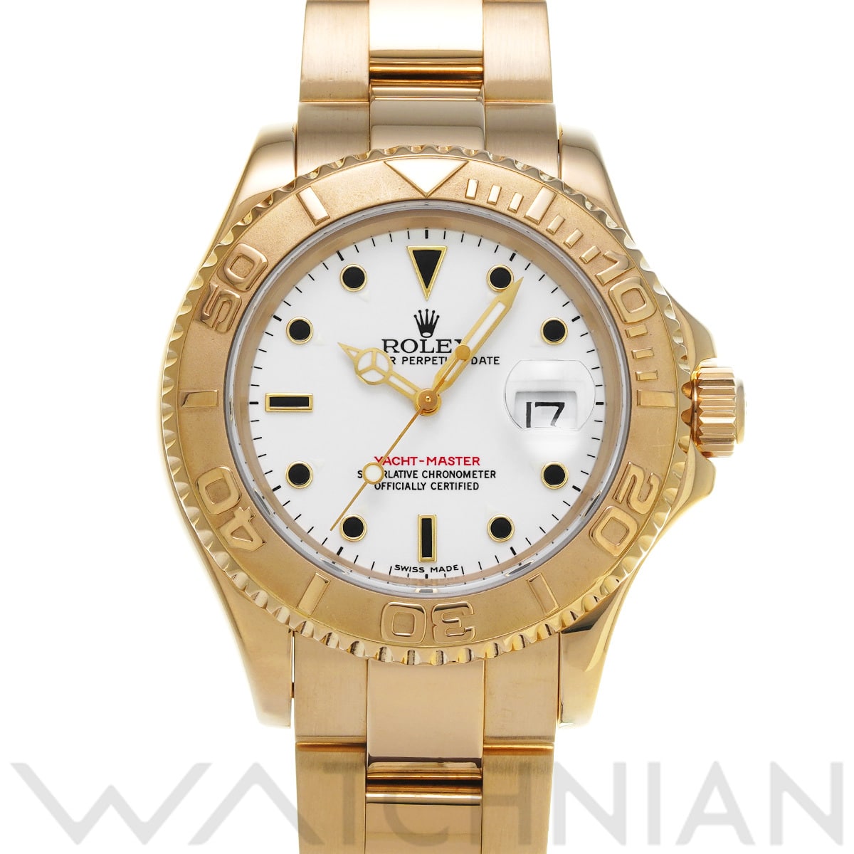 ロレックス ヨットマスター 16628 ホワイト メンズ 時計 【中古】【wristwatch】