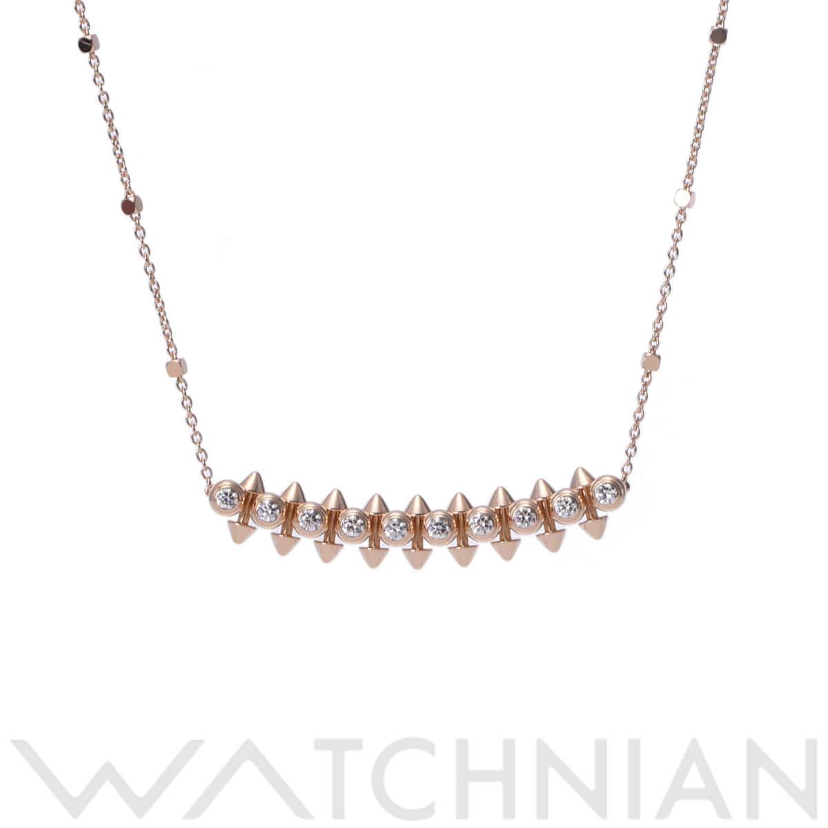 カルティエ クラッシュドゥカルティエ ネックレス ゴールド K18ピンクゴールド PG レディース ジュエリー 【中古】【jewelry】