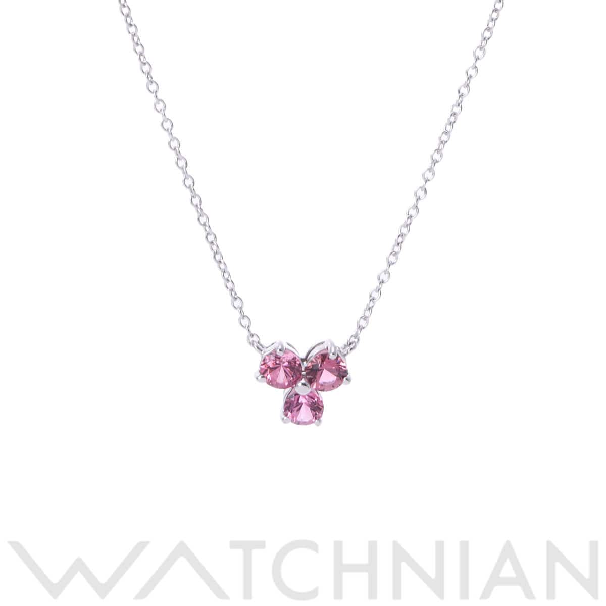 ティファニー アリアネックレス シルバー K18ホワイトゴールド WG レディース ジュエリー 【中古】【jewelry】