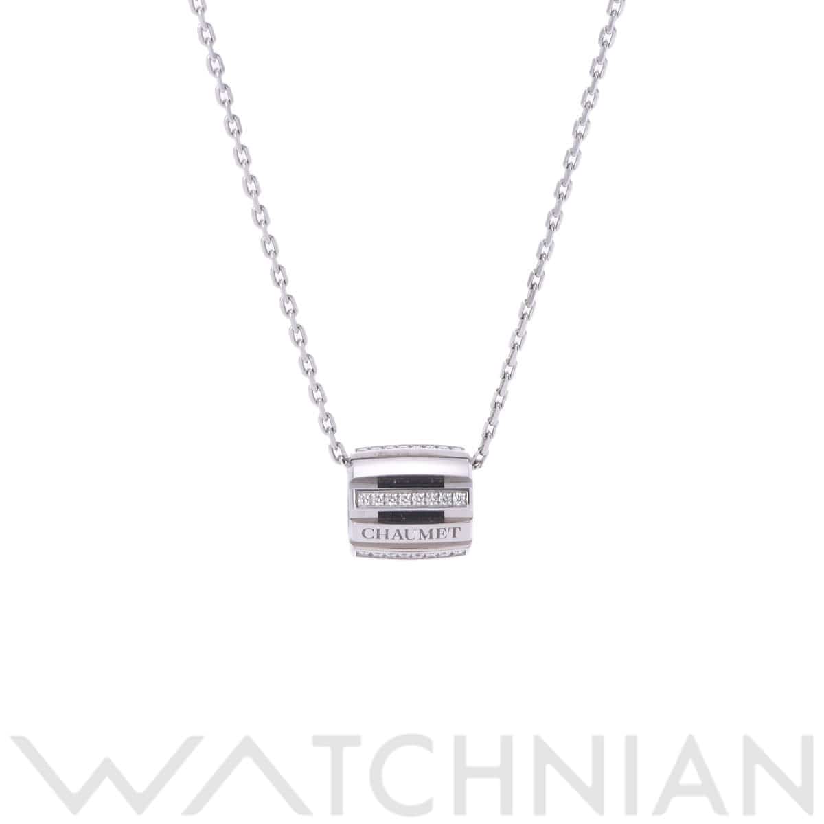 ショーメ クラスワン ネックレス シルバー K18ホワイトゴールド WG レディース ジュエリー 【中古】【jewelry】