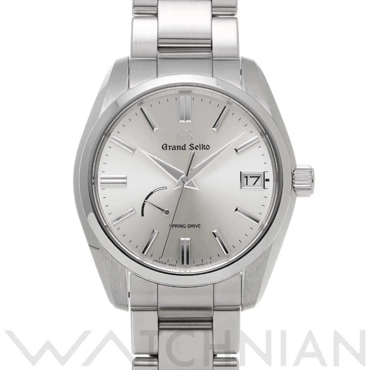 グランドセイコー ヘリテージコレクション スプリングドライブ SBGA437 シルバー メンズ 時計 【中古】【wristwatch】