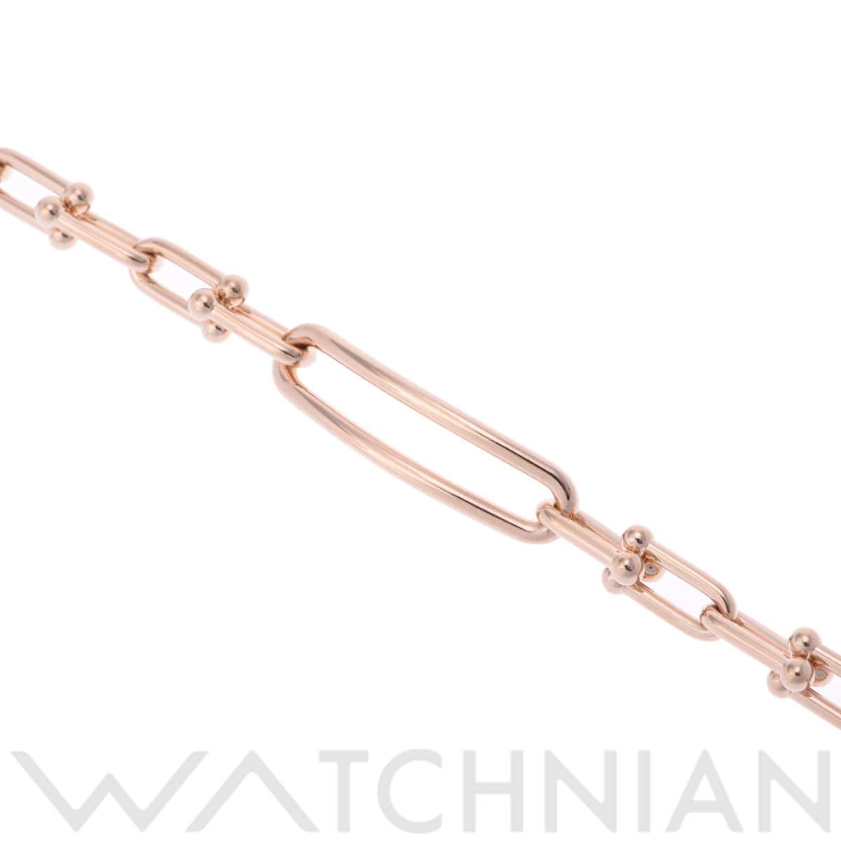 ティファニー ハードウェア リンク ブレスレット ゴールド K18ピンクゴールド PG レディース ジュエリー 【中古】【jewelry】