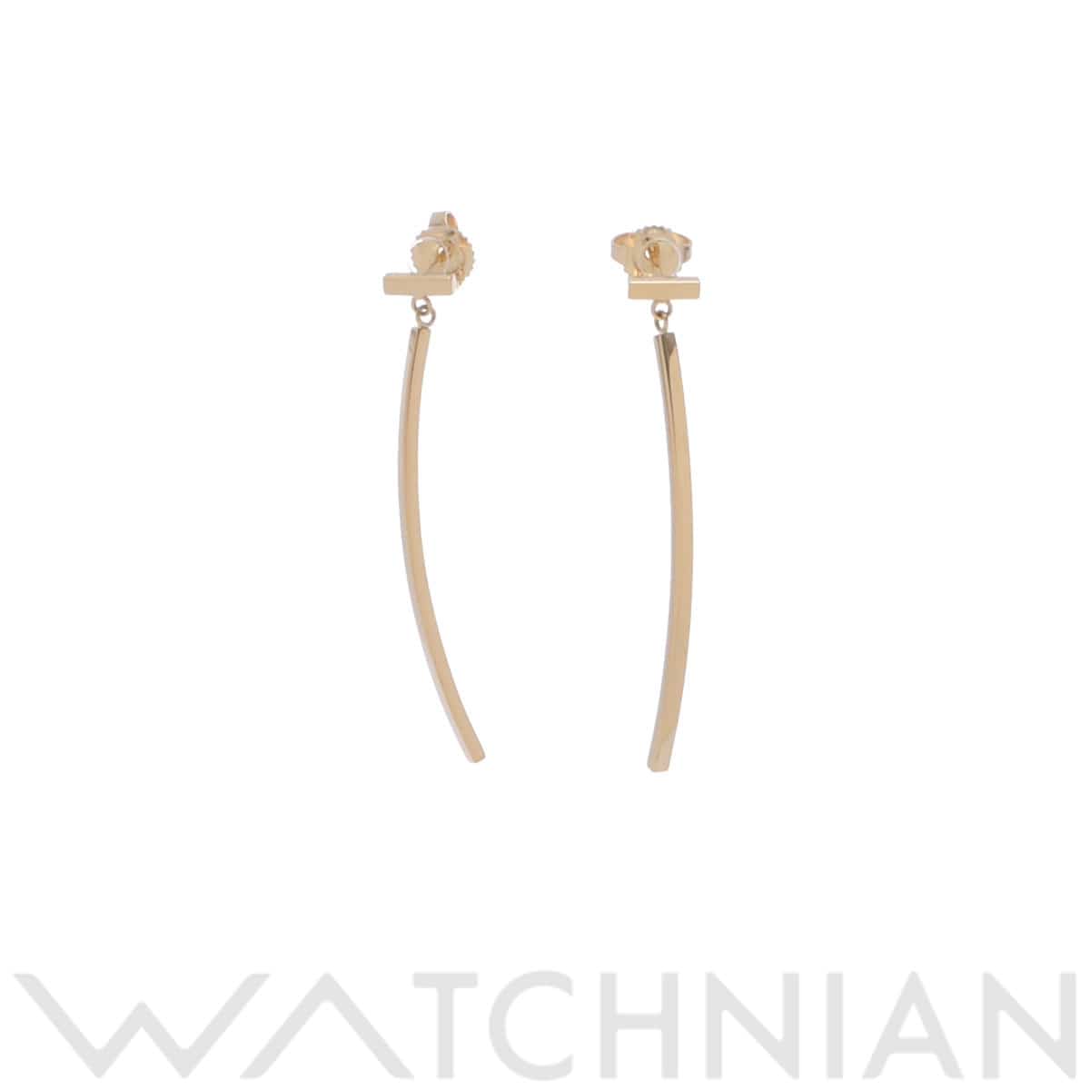 ティファニー Tバー ピアス ゴールド K18イエローゴールド YG レディース ジュエリー 【中古】【jewelry】