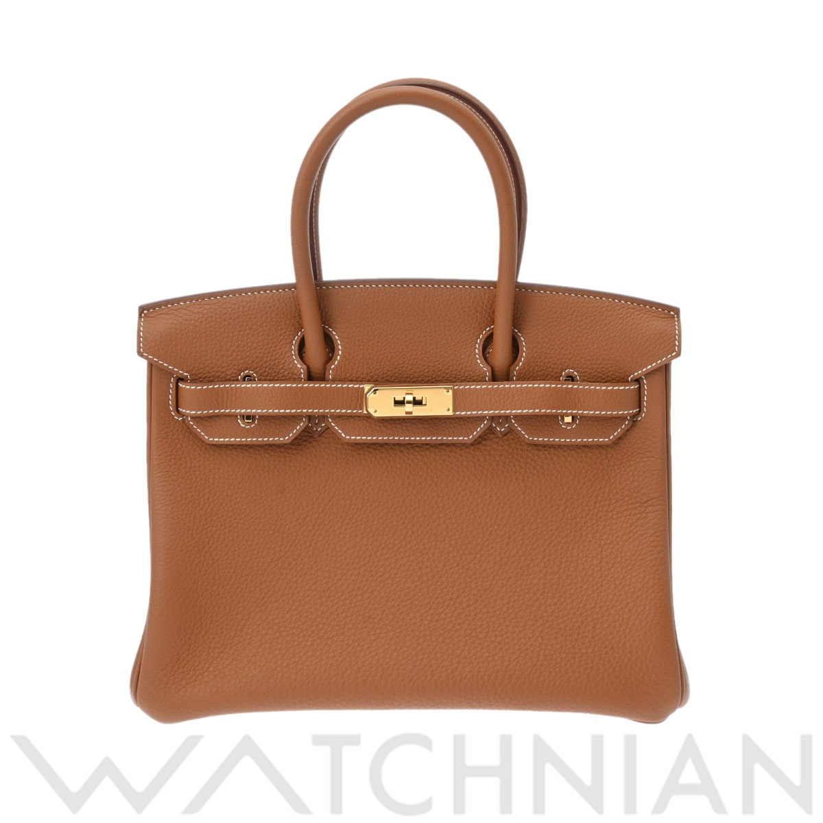 エルメス バーキン 30 ゴールド/ゴールド金具 トゴ レディース バッグ 【中古】【bag】