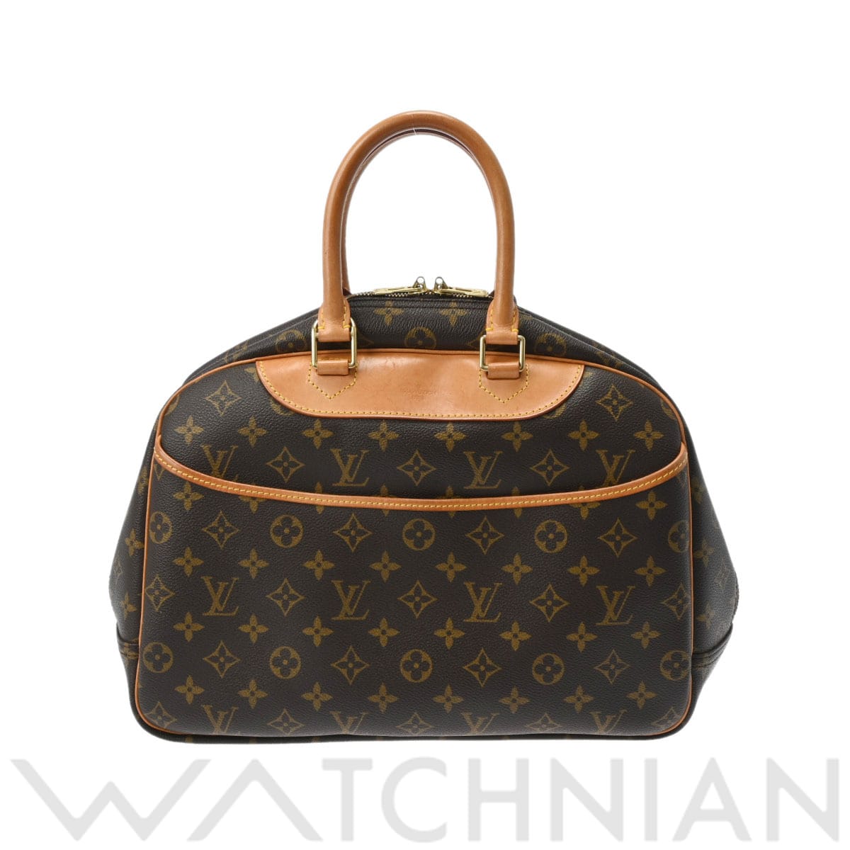 ルイ ヴィトン モノグラム ドーヴィル ブラウン M47270 モノグラムキャンバス レディース バッグ 【中古】【bag】