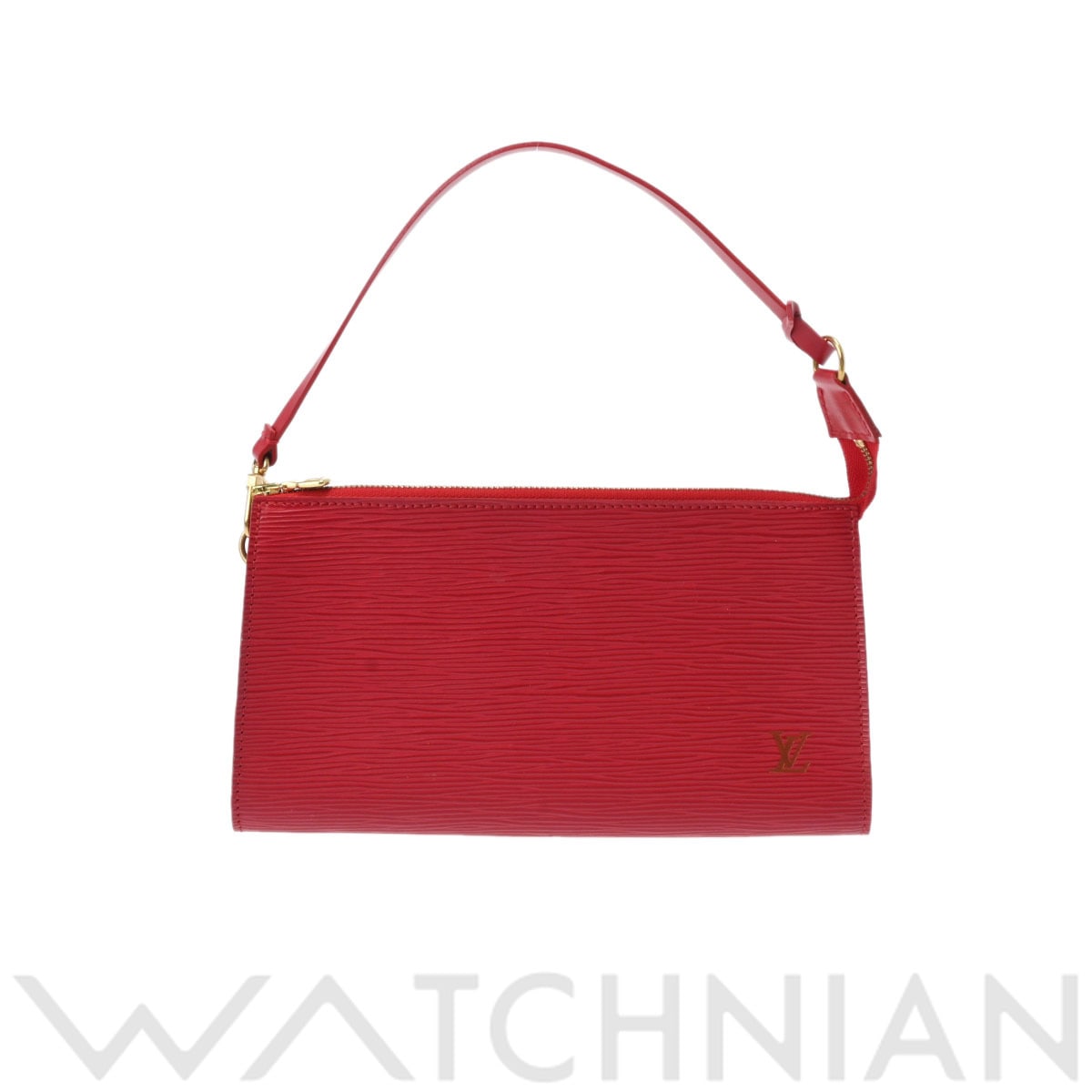 ルイ ヴィトン エピ ポシェット アクセソワール カスティリアンレッド M5298E エピレザー レディース 【中古】【bag】