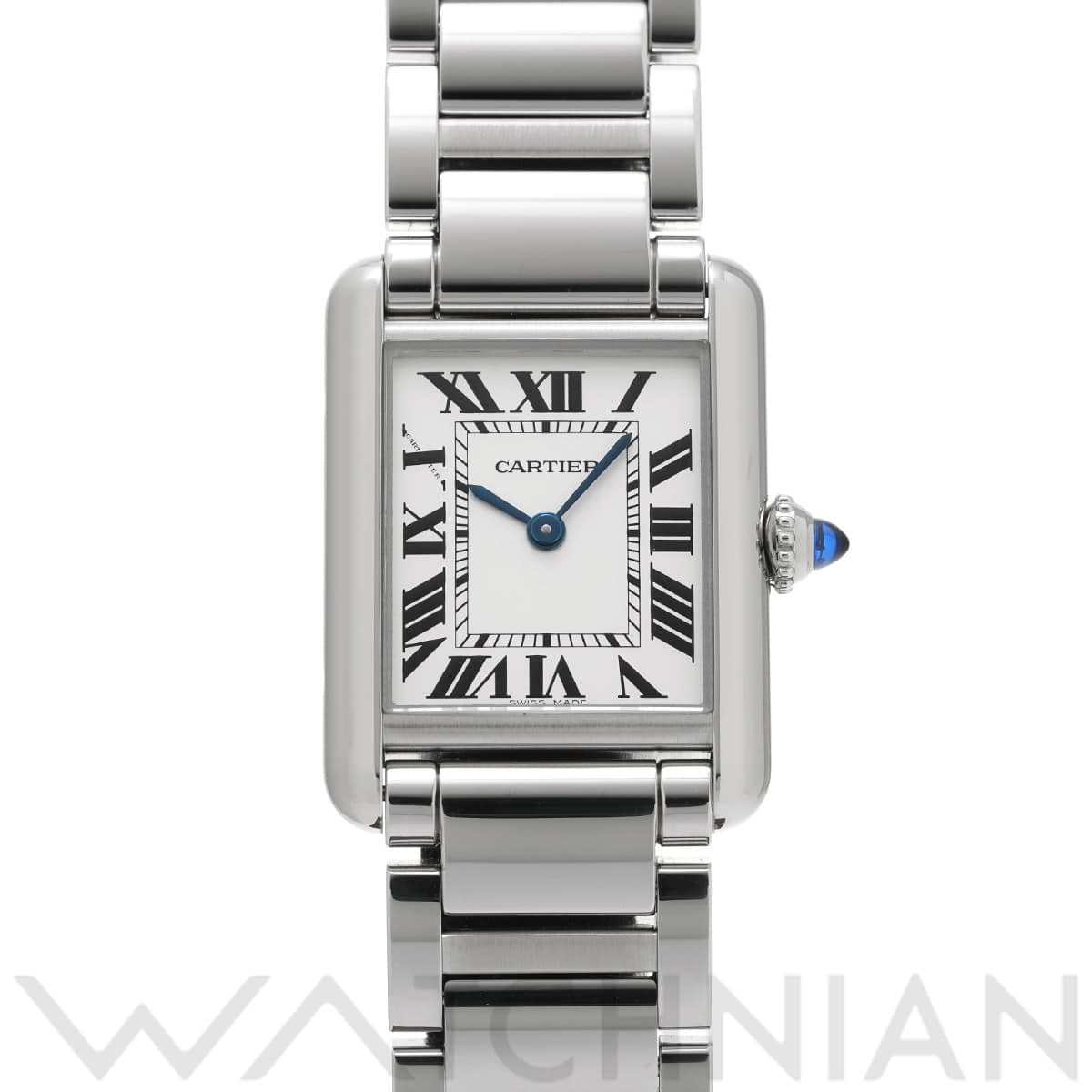 カルティエ タンク マスト SM WSTA0051 シルバー レディース 時計 【中古】【wristwatch】
