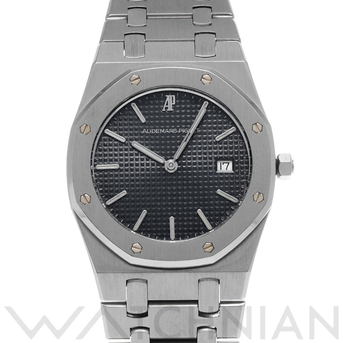 オーデマ ピゲ ロイヤルオーク デイト クォーツ ST 56175/789 ST ブルー ユニセックス 時計 【中古】【wristwatch】