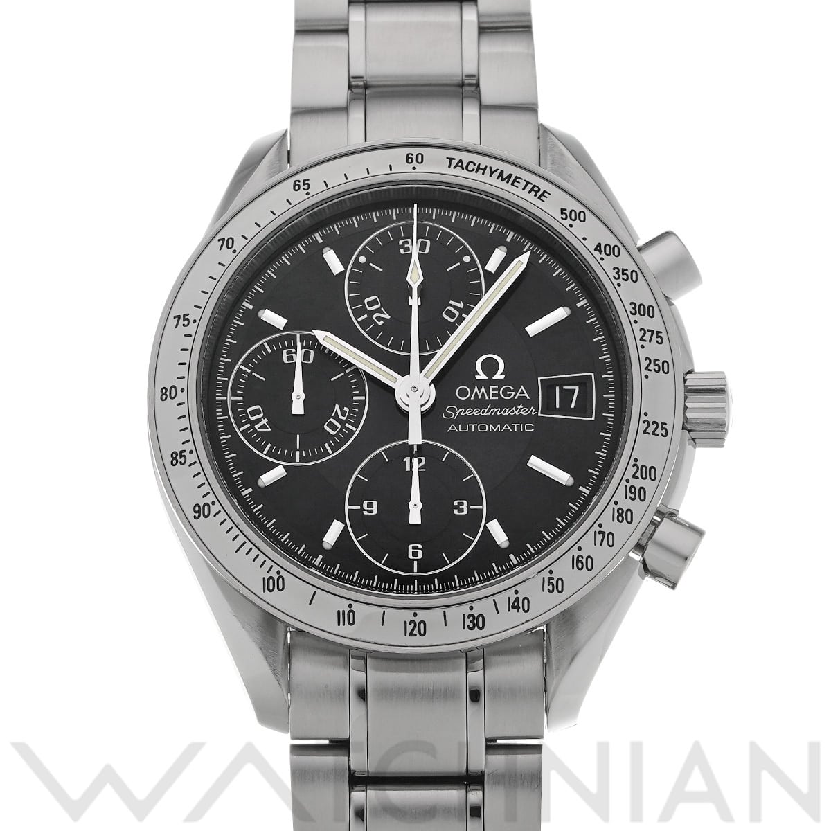 オメガ スピードマスター デイト 3513.50 ブラック メンズ 時計 【中古】【wristwatch】