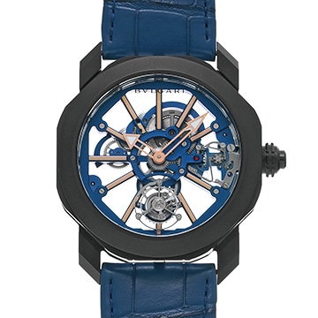 ブルガリ オクト ローマ ウォッチ 103154 スケルトン メンズ 時計 【中古】【wristwatch】