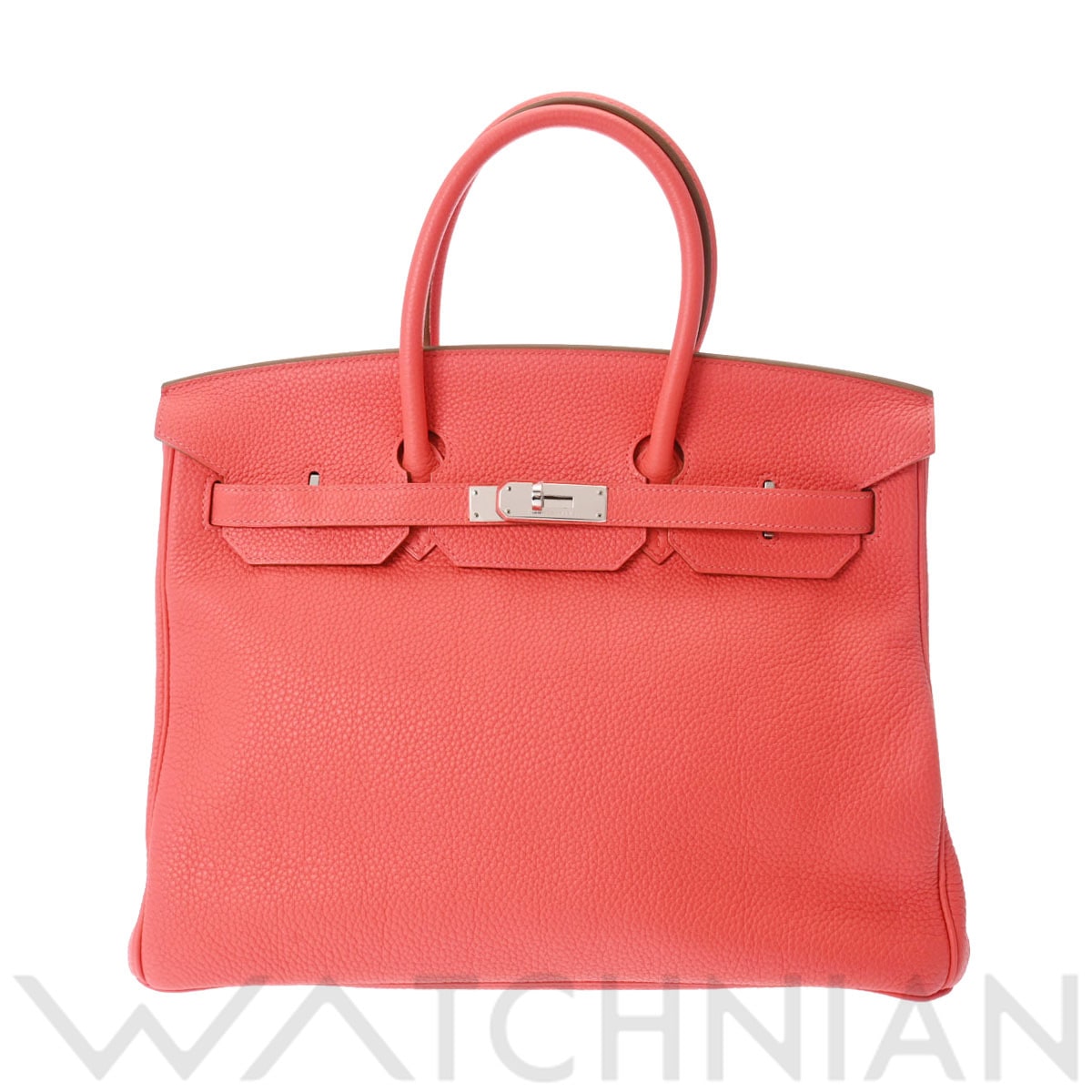 エルメス バーキン 35 ローズジャイプール/パラジウム金具 トリヨンクレマンス ユニセックス バッグ 【中古】【bag】