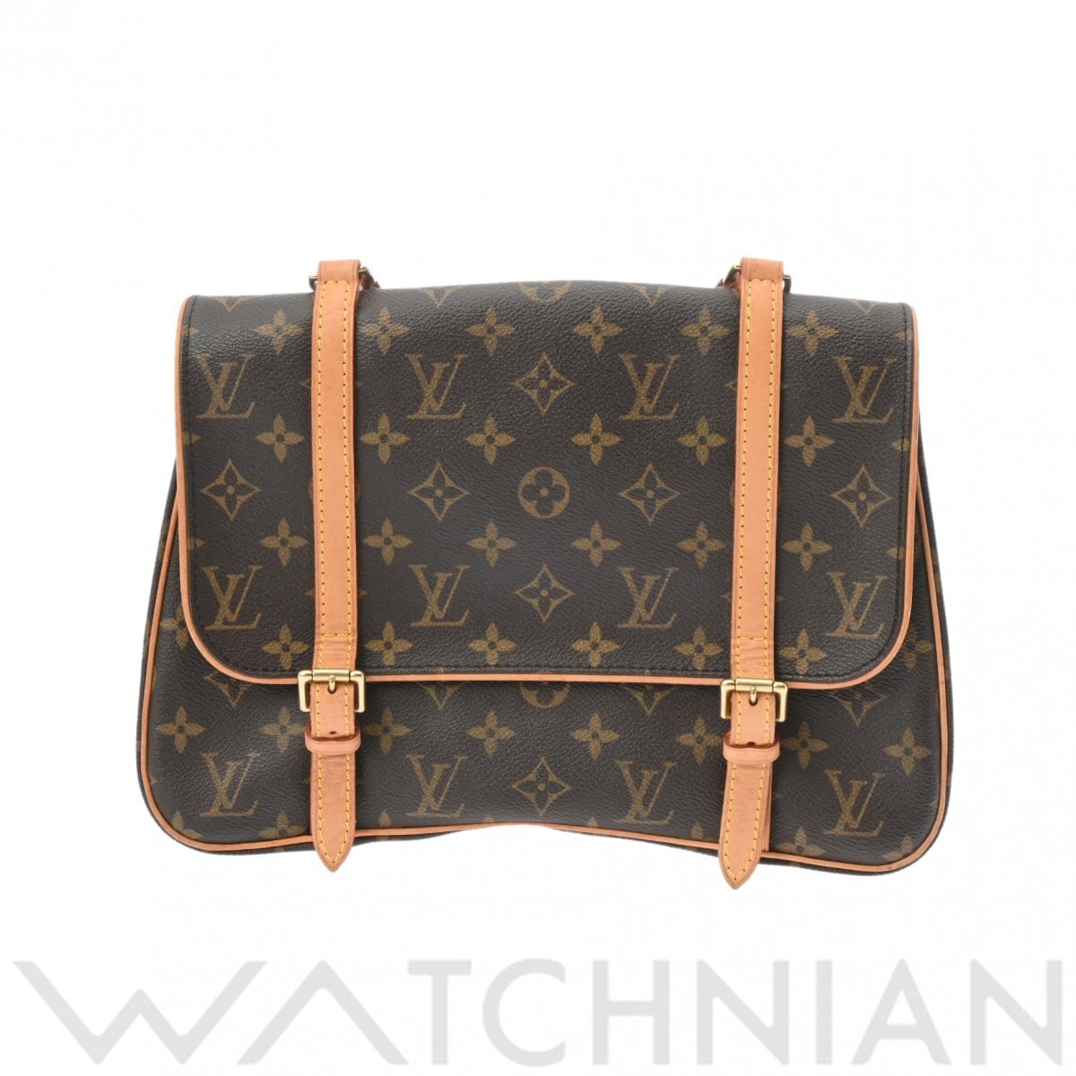 ルイ ヴィトン マレル サックアド ブラウン M51158 モノグラムキャンバス レディース バッグ 【中古】【bag】