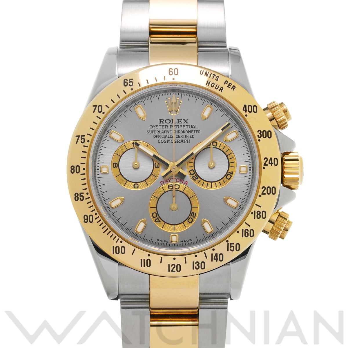 ロレックス コスモグラフ デイトナ 116523 グレー メンズ 時計 【中古】【wristwatch】