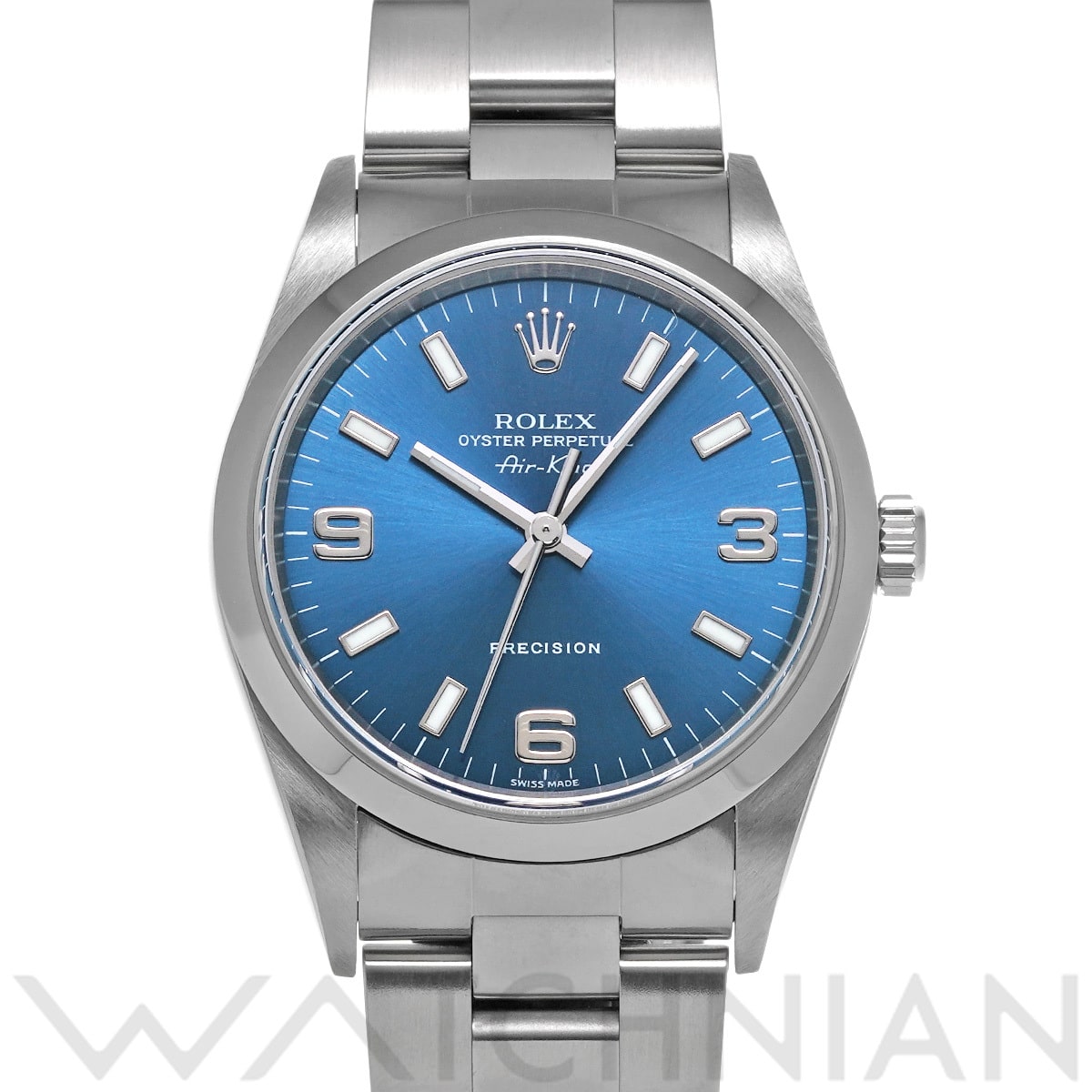 ロレックス エアキング 14000M ブルー メンズ 時計 【中古】【wristwatch】