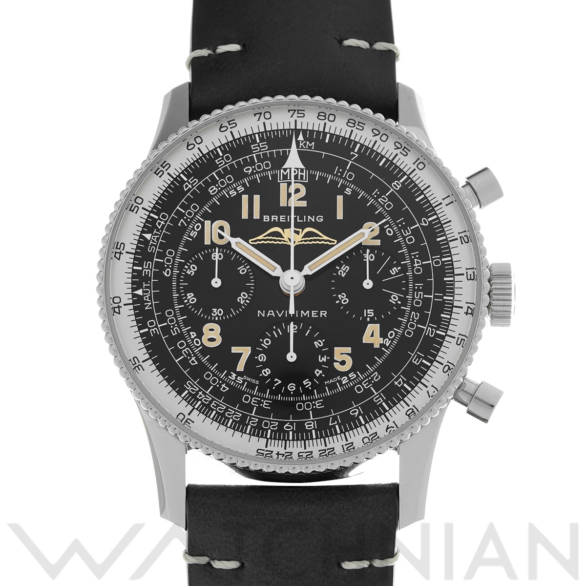 ブライトリング ナビタイマー REF. 806 1959 リ・エディション AB0910371B1X1 ブラック メンズ 時計 【中古】【wristwatch】