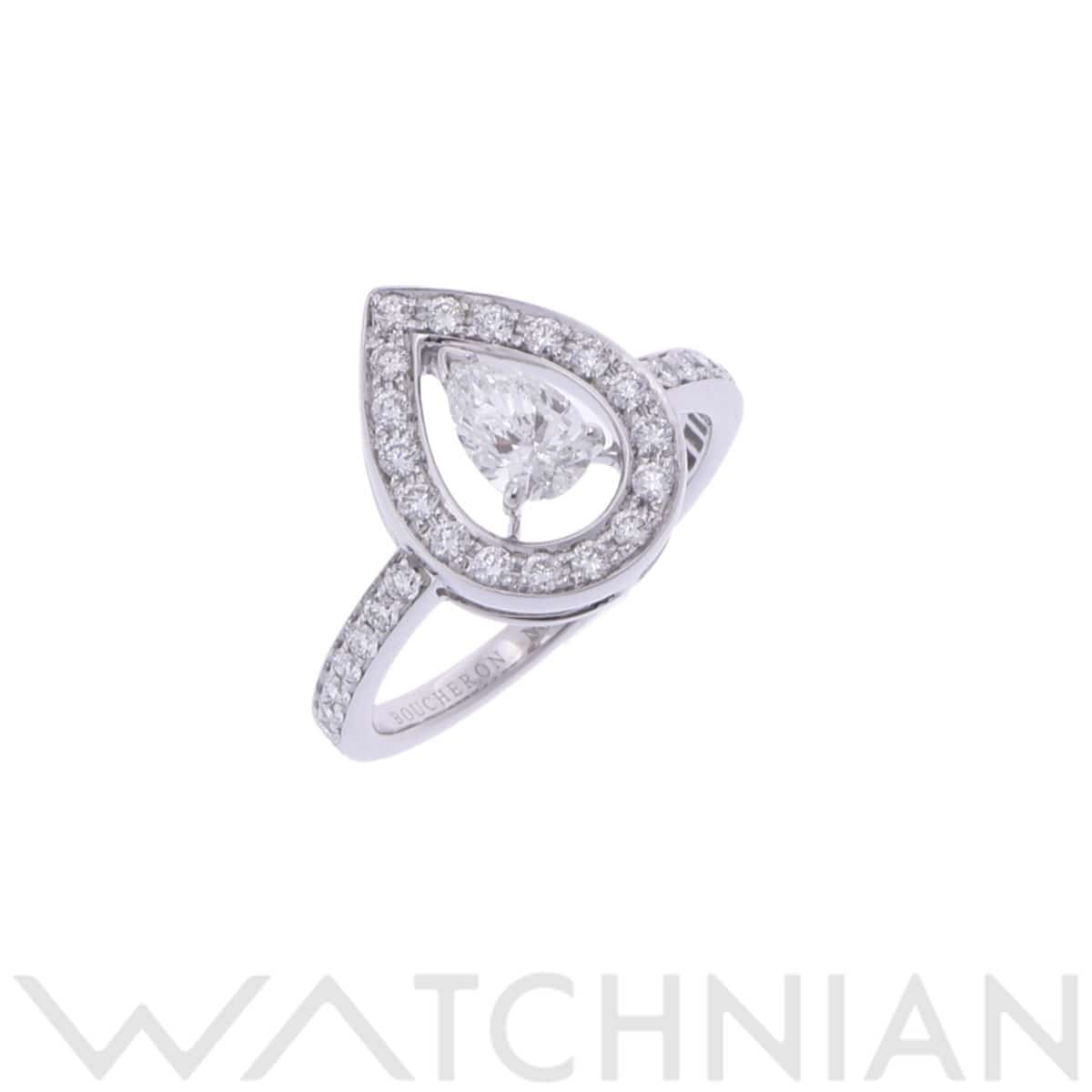 ブシュロン アバリング #53 K18ホワイトゴールド WG レディース ジュエリー 【中古】【jewelry】