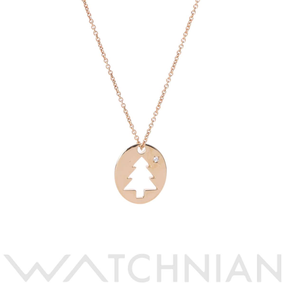 ミキモト クリスマスツリー ネックレス K18イエローゴールド YG レディース ジュエリー 【中古】【jewelry】