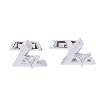 ルイ ヴィトン LVヴォルトワン カフス シルバー K18ホワイトゴールド WG レディース ジュエリー 【中古】【jewelry】