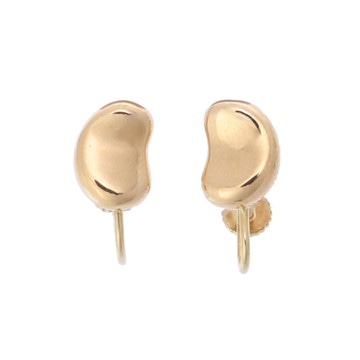 ティファニー ビーンズ イヤリング ゴールド K18イエローゴールド YG レディース ジュエリー 【中古】【jewelry】