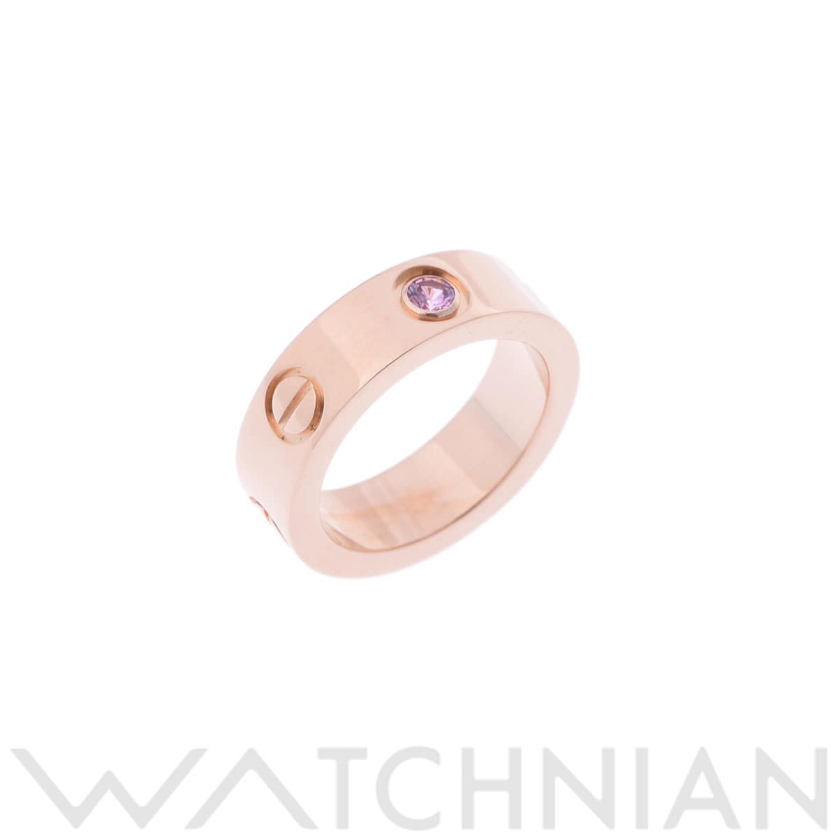 カルティエ ラブリング #48 ゴールド B4064448 K18ピンクゴールド PG レディース ジュエリー 【中古】【jewelry】