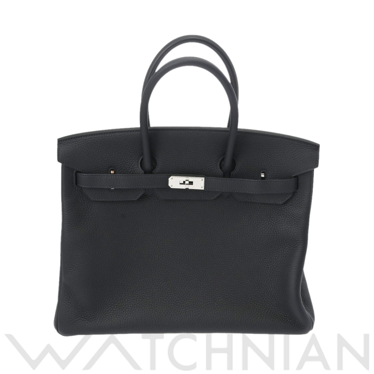 エルメス バーキン 35 キャバン/パラジウム金具 トゴ ユニセックス バッグ 【中古】【bag】