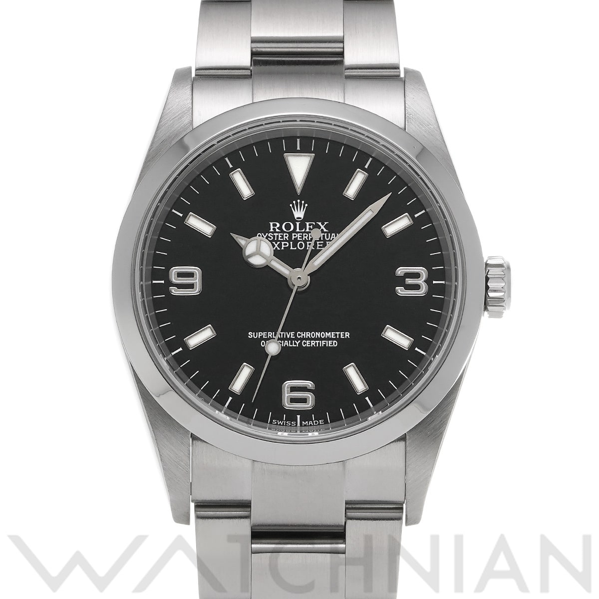 ロレックス エクスプローラー 114270 ブラック メンズ 時計 【中古】【wristwatch】