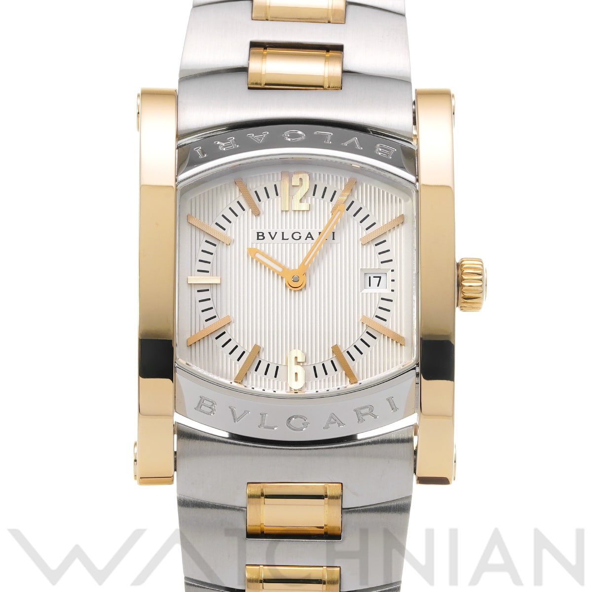 ブルガリ アショーマ AA39SG シルバー メンズ 時計 【中古】【wristwatch】