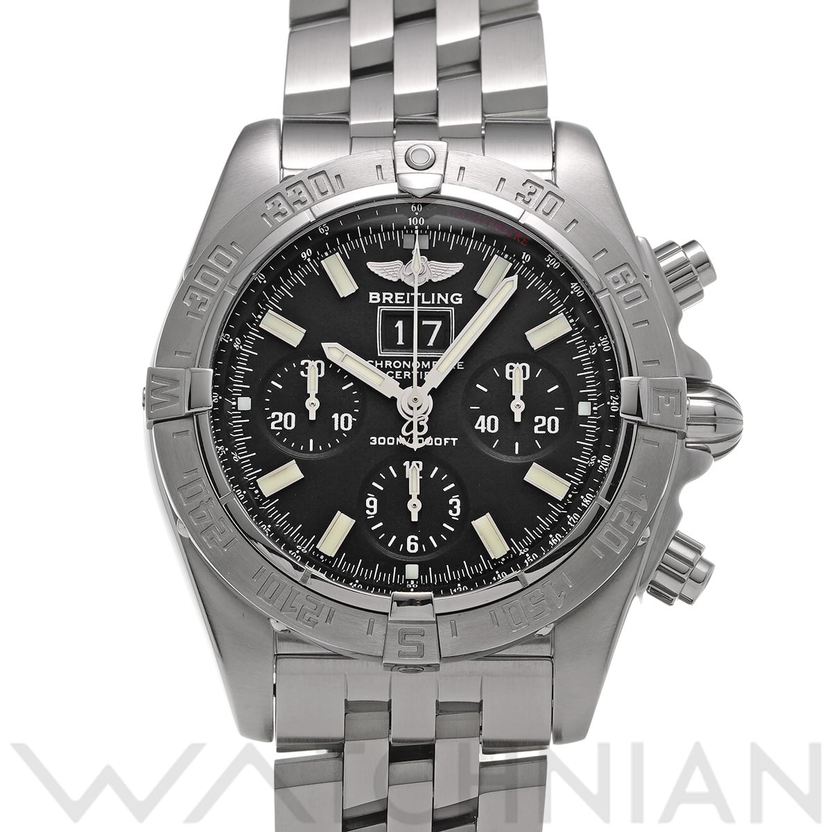 ブライトリング クロノマット ブラックバード A449B11PAS ブラック メンズ 時計 【中古】【wristwatch】