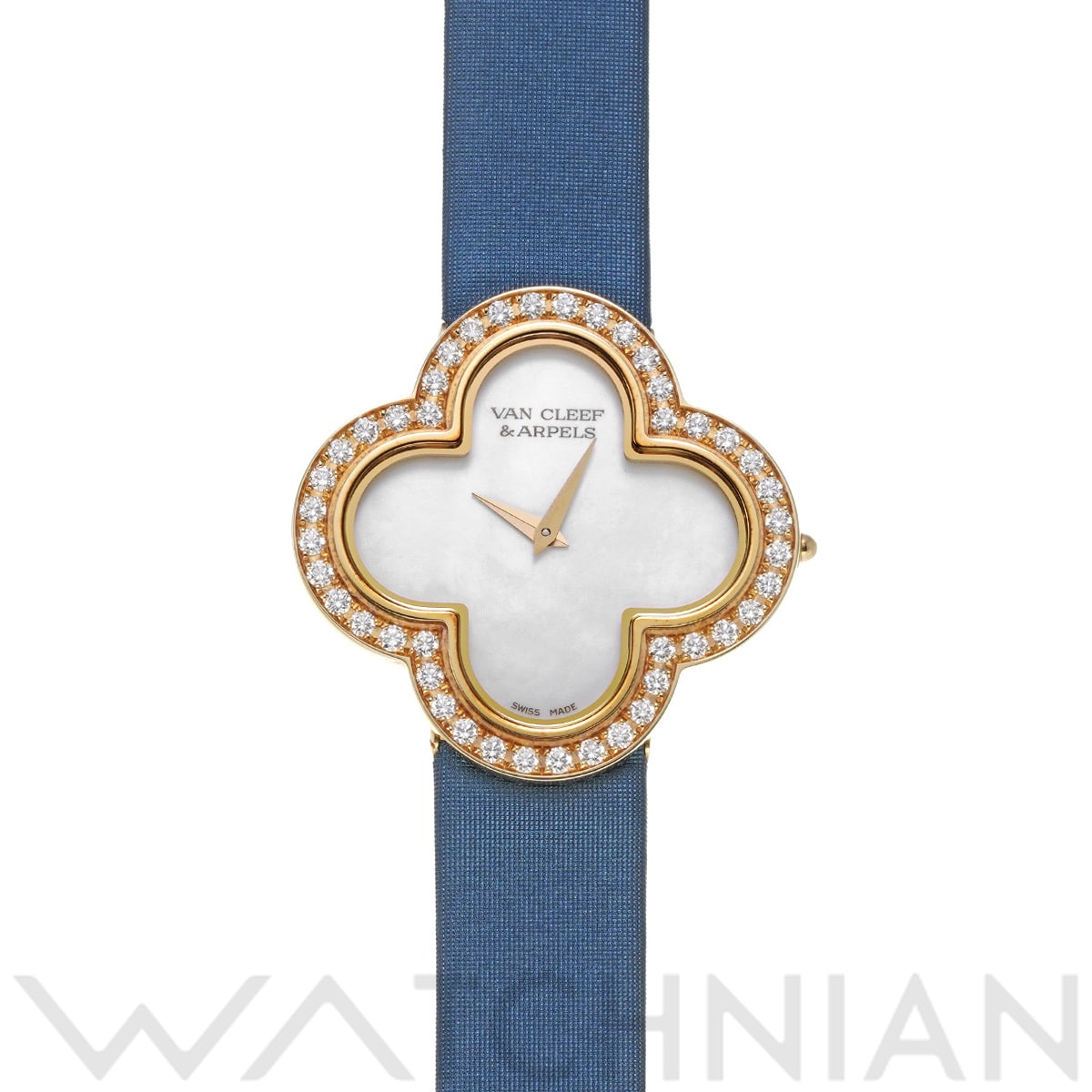 ヴァン クリーフ&アーペル アルハンブラ VCARF52800  ホワイトシェル レディース 時計 【中古】【wristwatch】