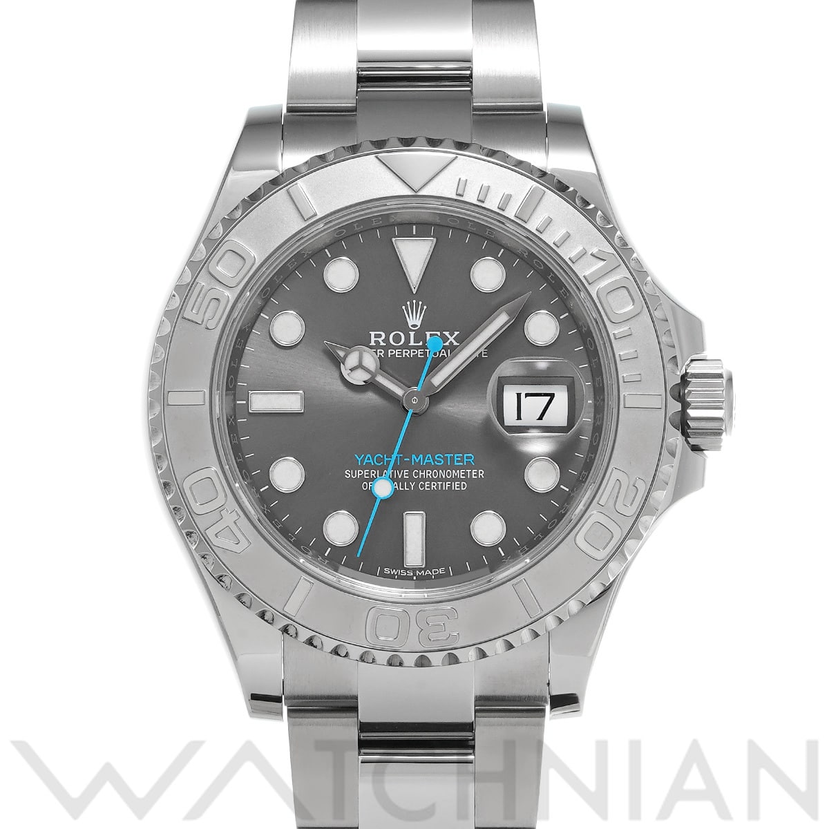 ロレックス ヨットマスター 40 116622 ダークロジウム メンズ 時計 【中古】【wristwatch】