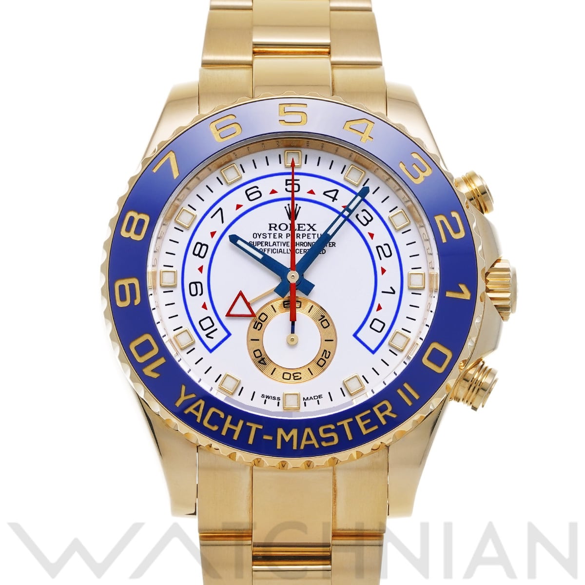 ロレックス ヨットマスターII 116688 ホワイト メンズ 時計 【中古】【wristwatch】