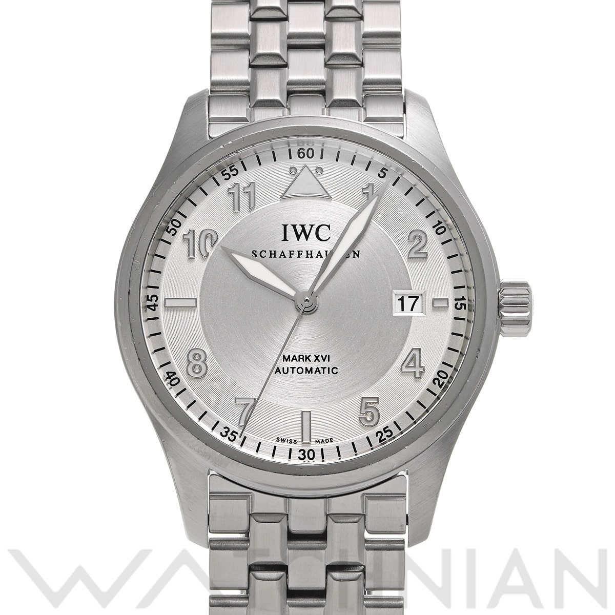 IWC スピットファイア マークXVI IW325505 シルバー メンズ 時計 【中古】【wristwatch】