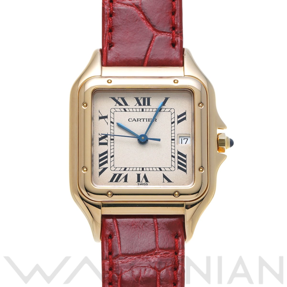 カルティエ パンテール MM 83782747 シルバー ユニセックス 時計 【中古】【wristwatch】