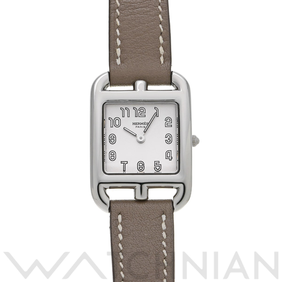 エルメス ケープコッド CC1.210.220/INO1 シルバー レディース 時計 【中古】【wristwatch】