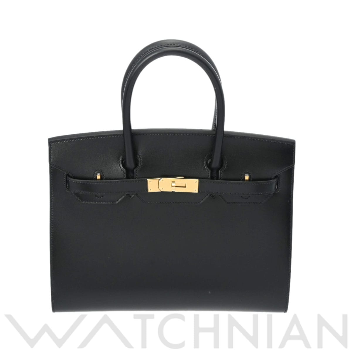 エルメス バーキン 30 ブラック/ゴールド金具 タデラクト レディース バッグ 【中古】【bag】