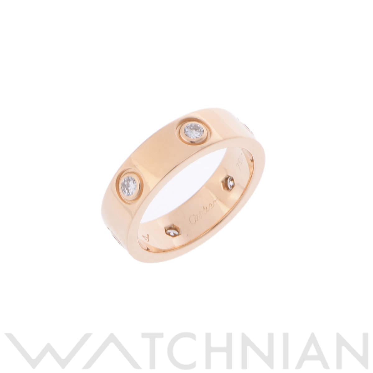カルティエ ラブリング #52 6PD ゴールド K18イエローゴールド YG レディース ジュエリー 【中古】【jewelry】