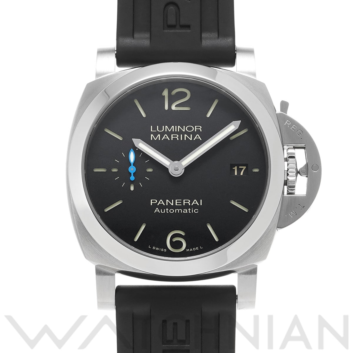 パネライ ルミノール クアランタ PAM01372 ブラック メンズ 時計 【中古】【wristwatch】