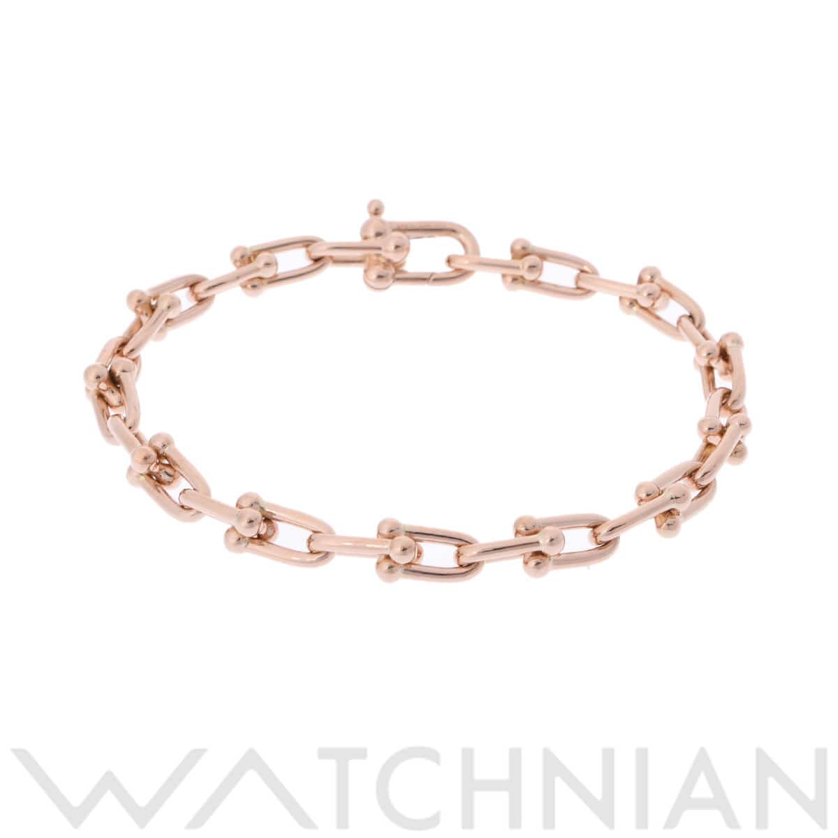ティファニー ハードウェアスモールリンク ブレスレット ゴールド K18ピンクゴールド PG レディース ジュエリー 【中古】【jewelry】