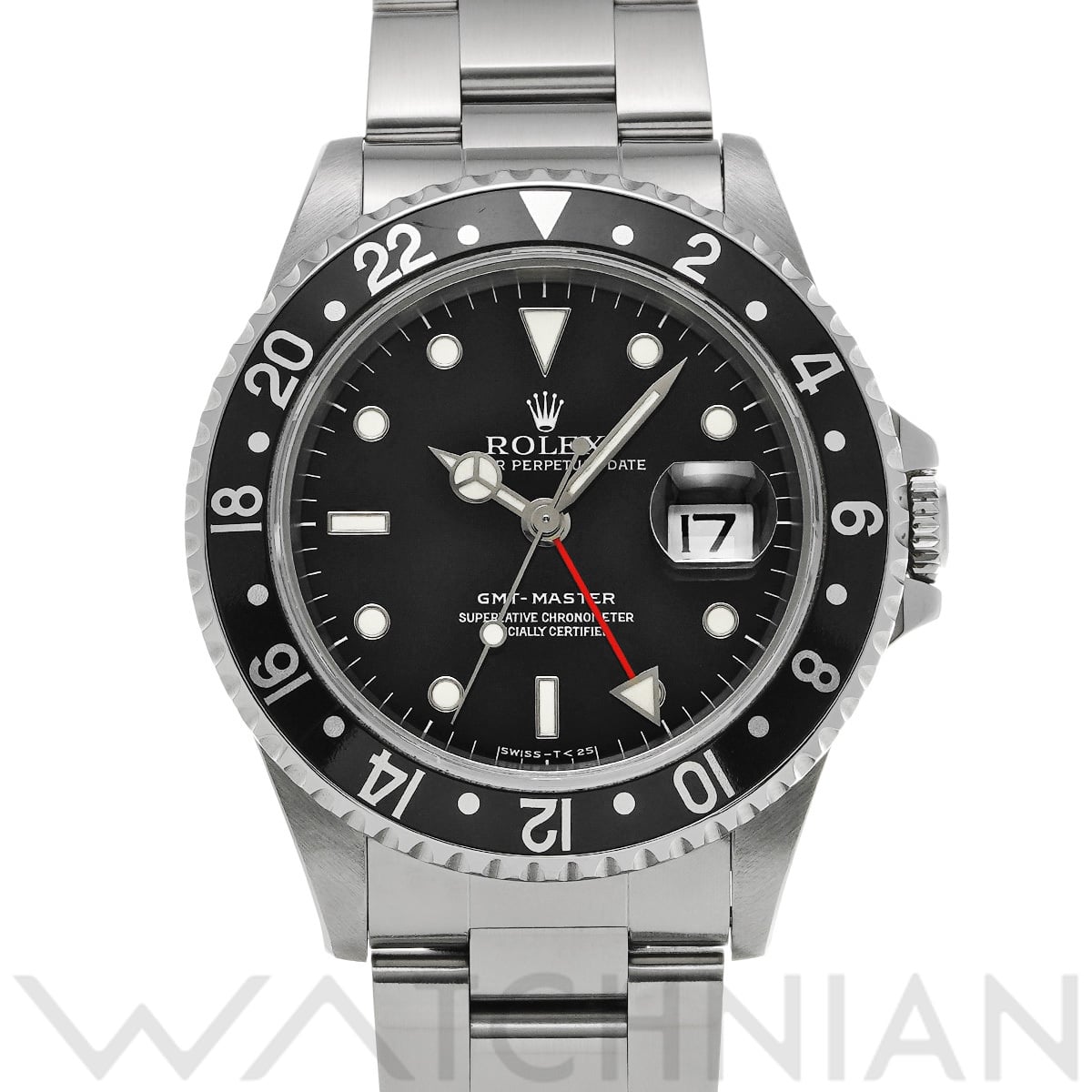 ロレックス GMTマスター 16700 ブラック メンズ 時計 【中古】【wristwatch】